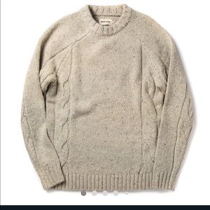 Topside sweater in Natural Cable Knit
